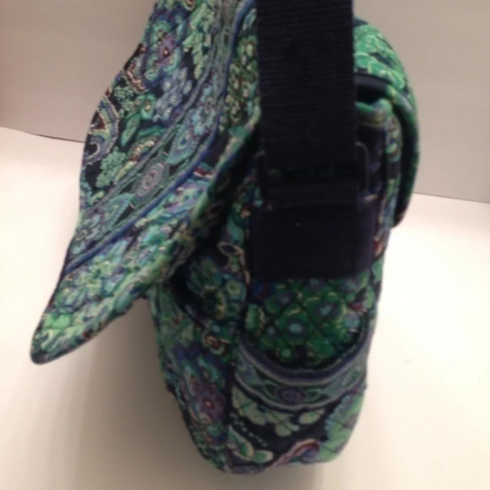 VERA BRADLEY floral book computer diaper bag